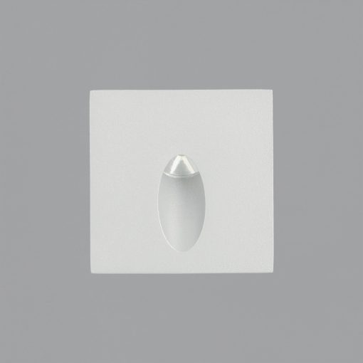 Virgo Recessed 2064 Textured White, LED 3W 3000K 60lm, CRI80 CL.II IP65