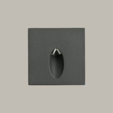 Virgo Recessed 2064 Textured Anthracite, LED 3W 3000K 60lm, CRI80 CL.II IP65