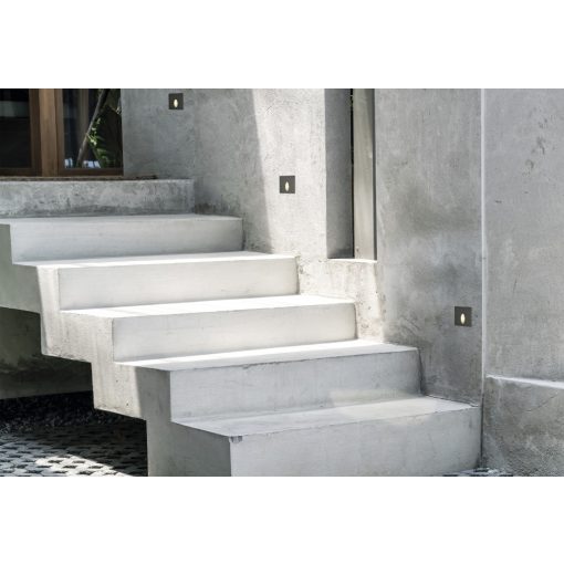 Virgo Recessed 2064 Textured Anthracite, LED 3W 3000K 60lm, CRI80 CL.II IP65