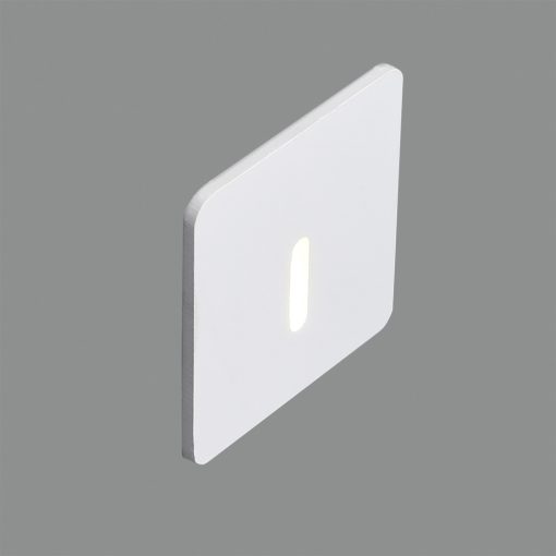 Prado Recessed 16/3766-6 Textured White, LED 3W 3000K 245lm, CRI90 CL.II