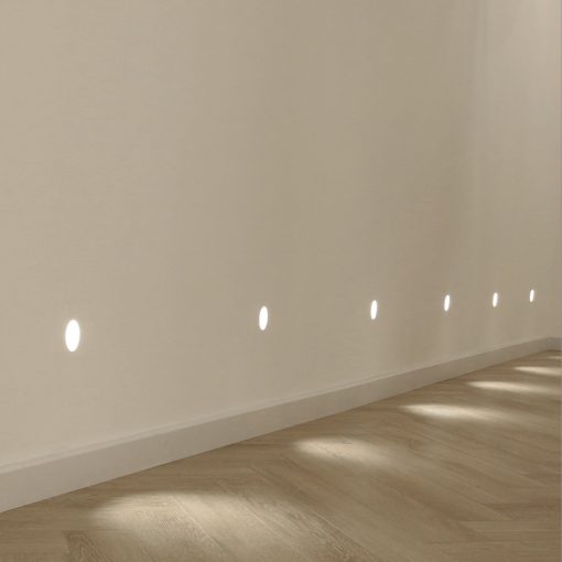 Thriller Recessed 16/3784-10 White, LED 2W 3000K 165lm, CRI90 CL.II