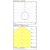  Thriller Recessed 16/3784-10 White, LED 2W 3000K 165lm, CRI90 CL.II