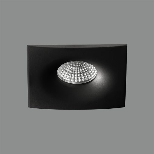 Doro Recessed 3789/10 Textured Black, LED GU10 8W, CL.II