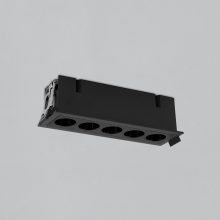 Invisible Recessed 3980/147 Textured Black, LED 12W 3000K 850lm, CRI90 CL.II, Integrated LED