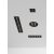   Invisible Recessed 3980/147 Textured Black, LED 12W 3000K 850lm, CRI90 CL.II, Integrated LED