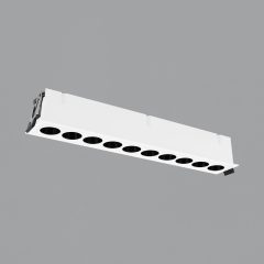   Invisible Recessed 3980/280 Textured White, LED 24W 3000K 1790lm, CRI90 CL.II, Integrated LED