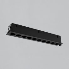 Invisible Recessed 3980/280 Textured Black, LED 24W 3000K 1790lm, CRI90 CL.II, Integrated LED