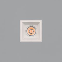   Move Recessed 3984/8 Cuadrado Textured White, LED COB 12W 3000K 1260lm, CRI90 CL.II IP44/IP20, MULTI-PACK
