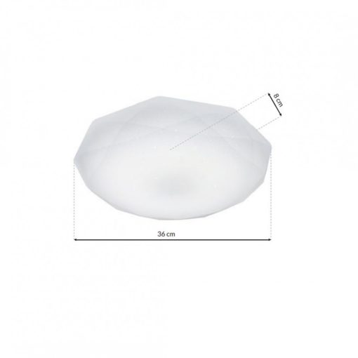 Ceiling  HEX 16W LED Ø360 mm