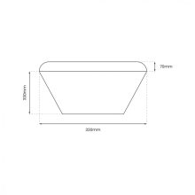 Ceiling  NEMO BLACK 17W LED