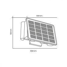 Kinkiet Solarny Alf 50lm 6000K