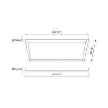 PANEL LED 30x60 - 24W