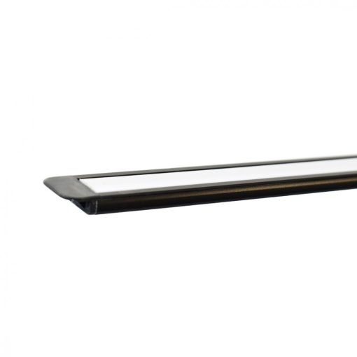 PROFIL ALUMINIOWY Fekete TYP Z 1m + KLOSZ MLECZNY