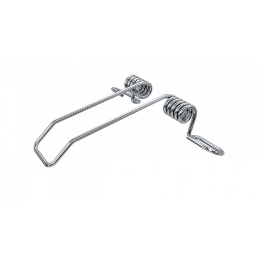 PROFIL ALUMINIOWY SREBRNY TYP K 2m + KLOSZ MLECZNY, SPRĘŻYNA MONTAŻOWA