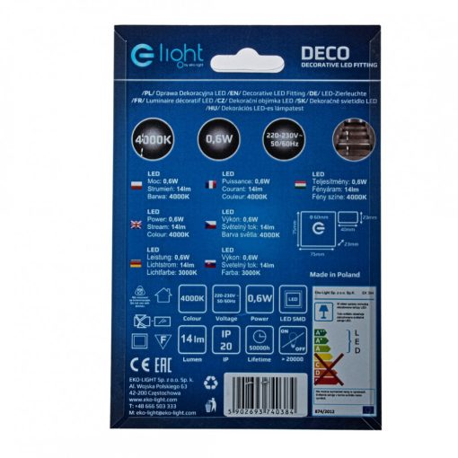DECO Barwa 4000K