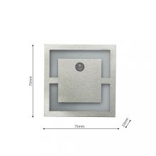 QUADRO Barwa 4000K 12V z czujnikiem ruchu
