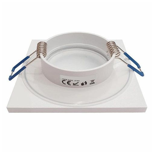 Oczko sufitowe kwadratowe IP44 White