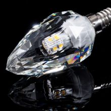 Żarówka LED 4W E14 C37 4000K Kristály