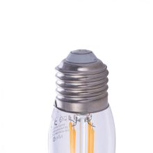 Żarówka Filamentowa LED 4W C37 E27 2700K