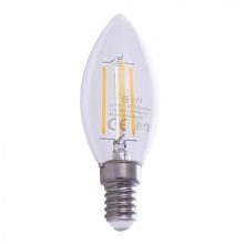 Żarówka Filamentowa LED 4W Świeczka E14 4000K
