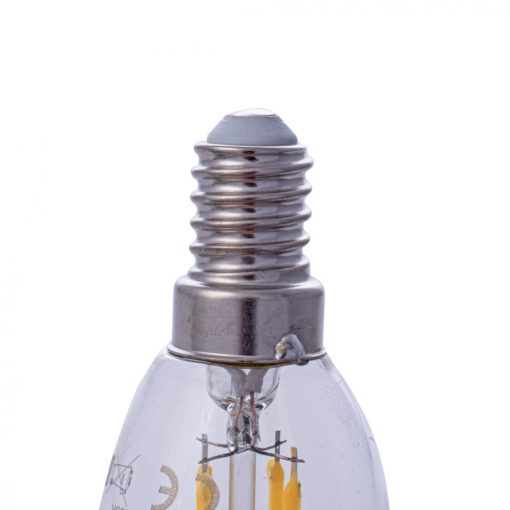 Żarówka Filamentowa LED 4W Świeczka E14 4000K