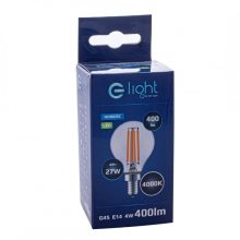 Żarówka Filamentowa LED 4W G45 E14 4000K