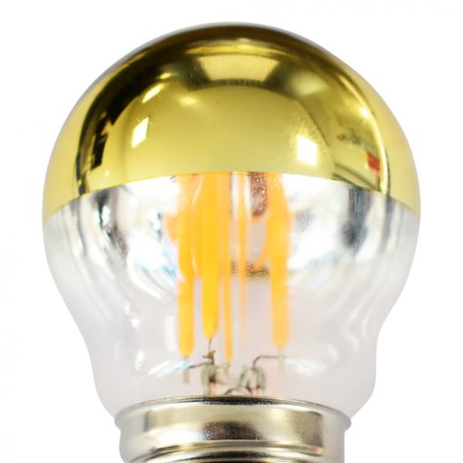 Żarówka Filamentowa LED 4W G45 E27 2700K Half Arany