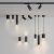   Pipe Spotlight 3986 Textured Black, LED COB 12W 3000K 1240lm, CRI90 CL.I, Integrated LED, Adjustable