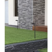 Skat Path Light 2075 Textured Anthracite, LED 7W 3000K 340lm, CRI90 CL.I IP65, Integrated LED