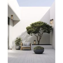 Vega Path Light 2079 Textured Anthracite, LED E27 15W, CL.I IP65