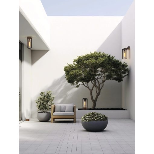Vega Path Light 2079 Textured Anthracite, LED E27 15W, CL.I IP65