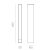   Adhara Path Light 2080 Textured Anthracite, LED 6W 3000K 830lm, CRI80 CL.I IP65, Integrated LED