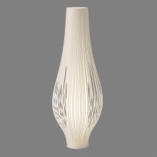 Mirta Floor lamp 3054/135 White, LED E27 3x15W, CL.II, Cable swith