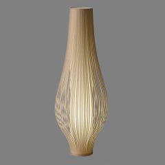   Mirta Floor lamp 3054/135 Stone, LED E27 3x15W, CL.II, Cable swith