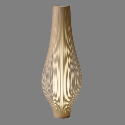 Mirta Floor lamp 3054/135 Stone, LED E27 3x15W, CL.II, Cable swith
