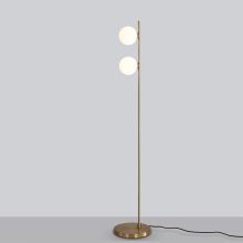 Doris Floor lamp 3820 Antique Gold/Opal, LED G9 2x7W, CL.II