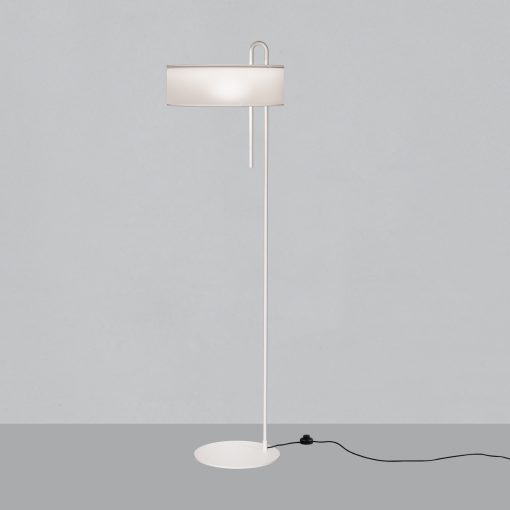 Clip Floor lamp 8178 Textured White, LED E27 15W, CL.II, MULTI-PACK