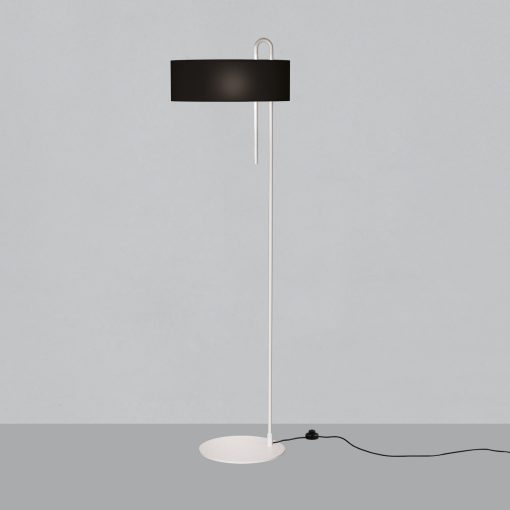 Clip Floor lamp 8178 Textured White/Black, LED E27 15W, CL.II, MULTI-PACK