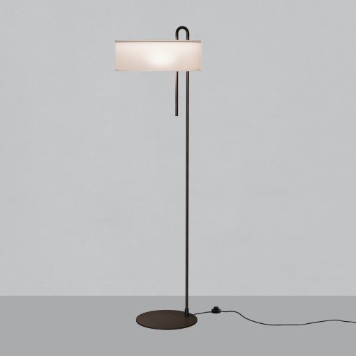 Clip Floor lamp 8178 Textured Black/White, LED E27 15W, CL.II, MULTI-PACK