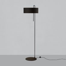 Clip Floor lamp H8178N Textured Black, LED E27 15W, CL.II, MULTI-PACK