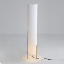 Naos Floor lamp 8191/130 Technical Gold, LED E27 15W, CL.II, MULTI-PACK, With switch
