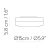   Rok Module Led 2518/52 White/Opal, LED 18W 1200lm, CRI80 CL.II, Step dimmable Kelvin 3000-4000-6500, Dimmable intensity
