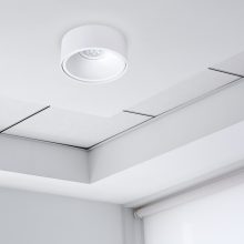 Flush-mounted luminaire Bali Round White