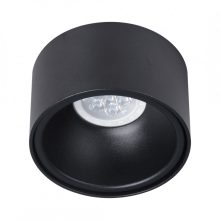 Flush-mounted luminaire Bali Round Black