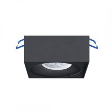 Flush-mounted luminaire Bali Square Black