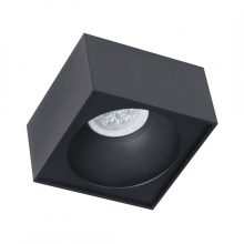 Flush-mounted luminaire Bali Square Black