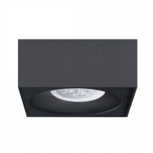 Flush-mounted luminaire Bali Square Black