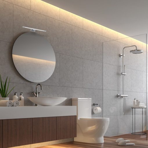 Wall lamp SHINE CHROME 40cm 7W LED