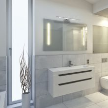 Wall lamp SHINE CHROME 40cm 7W LED
