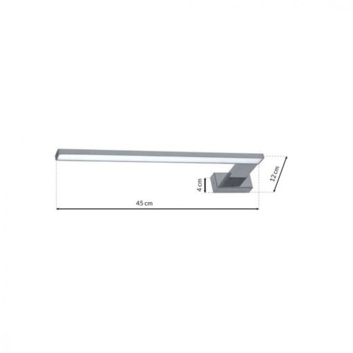 Wall lamp SHINE CHROME 45cm 11W LED
